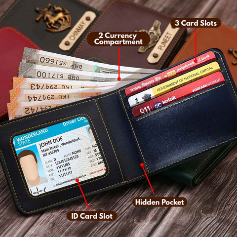 Fox lather wallets