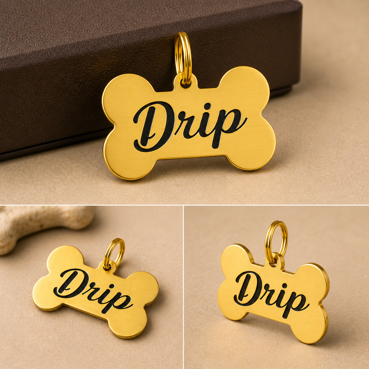 Premium Dog Name Tag