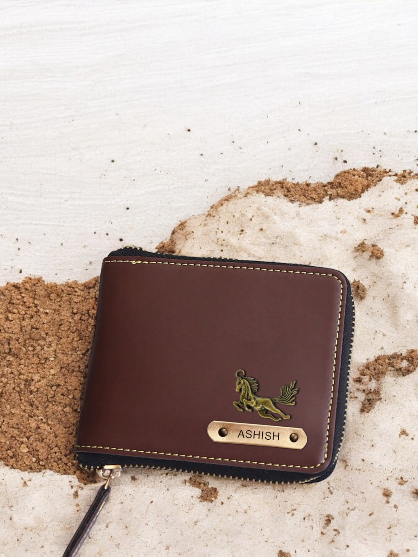Unisex zip wallet