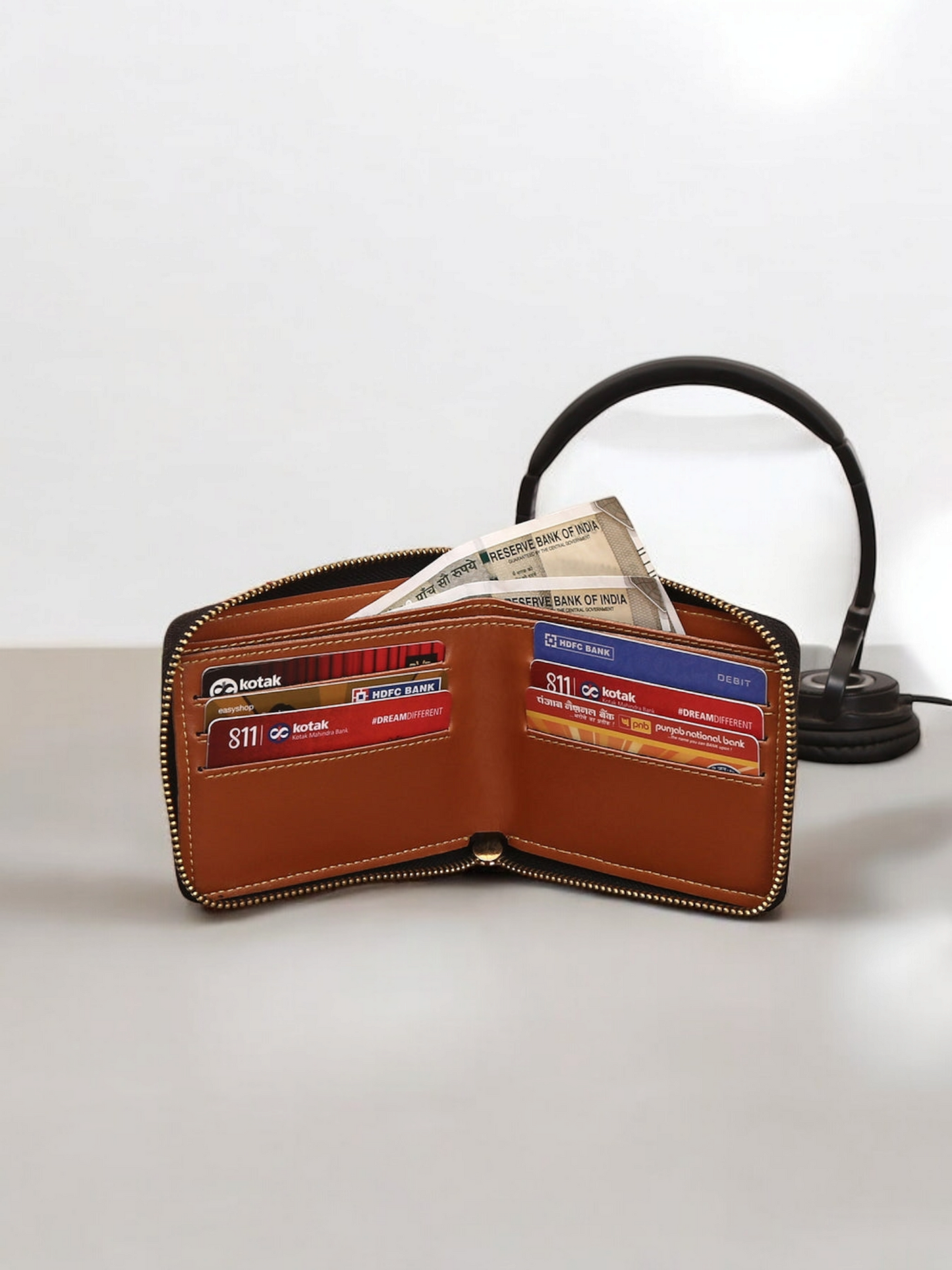 Unisex zip wallet