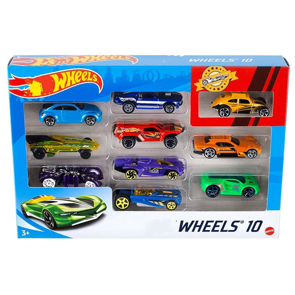 Exclusive Cars Collection - Set of 10 - Assorted Designs and Colors