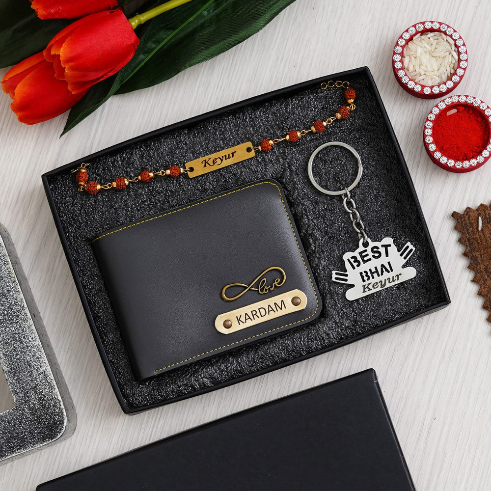 Customised Rakhi Gift Set For Brother