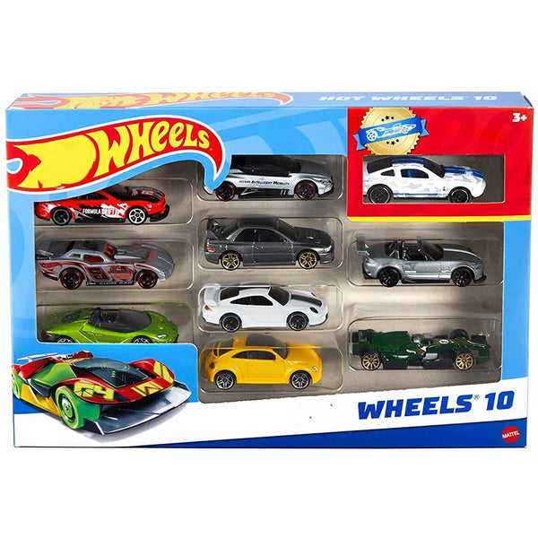 Exclusive Cars Collection - Set of 10 - Assorted Designs and Colors