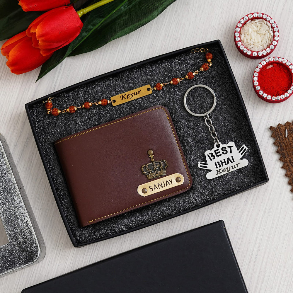 Customised Rakhi Gift Set For Brother