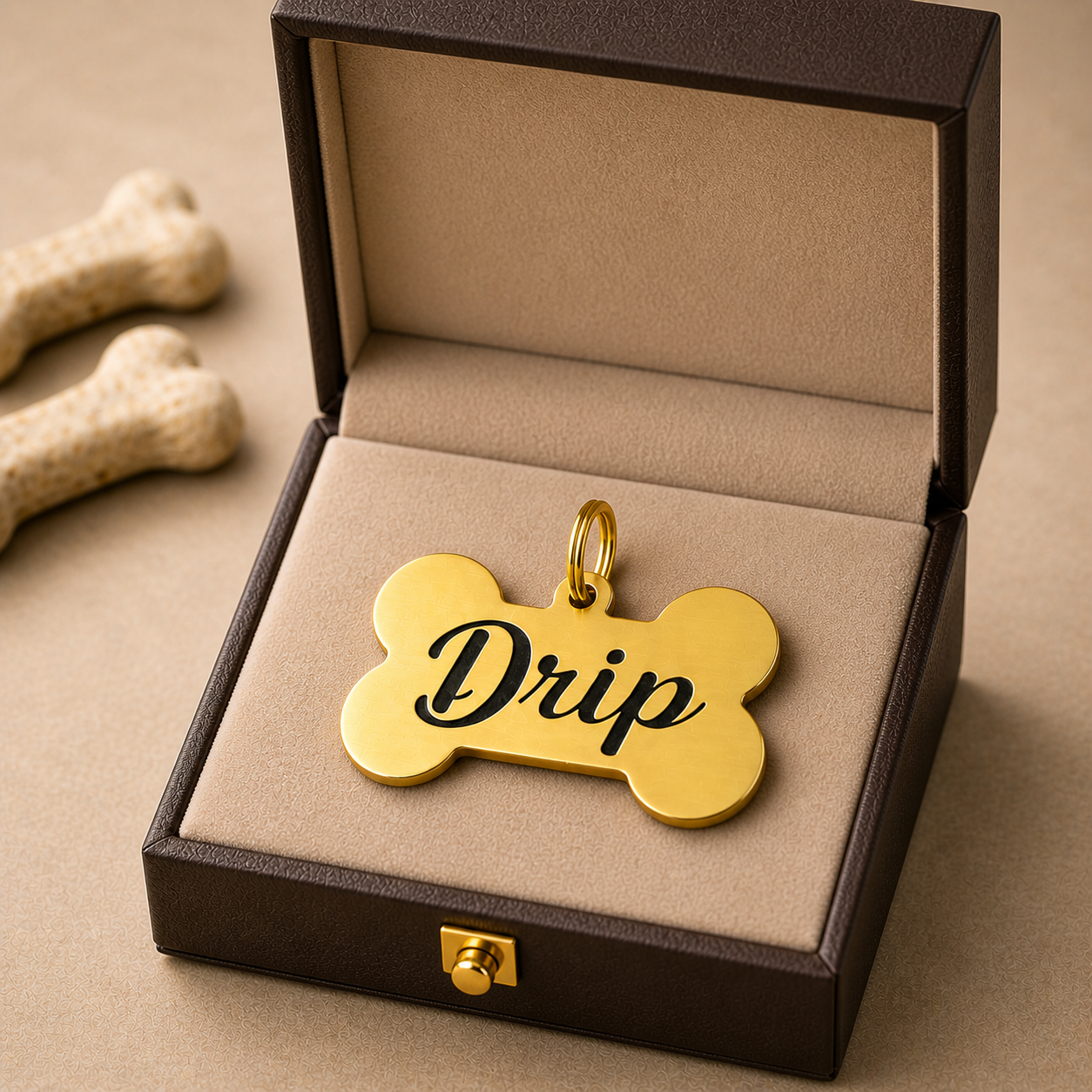 Premium Dog Name Tag