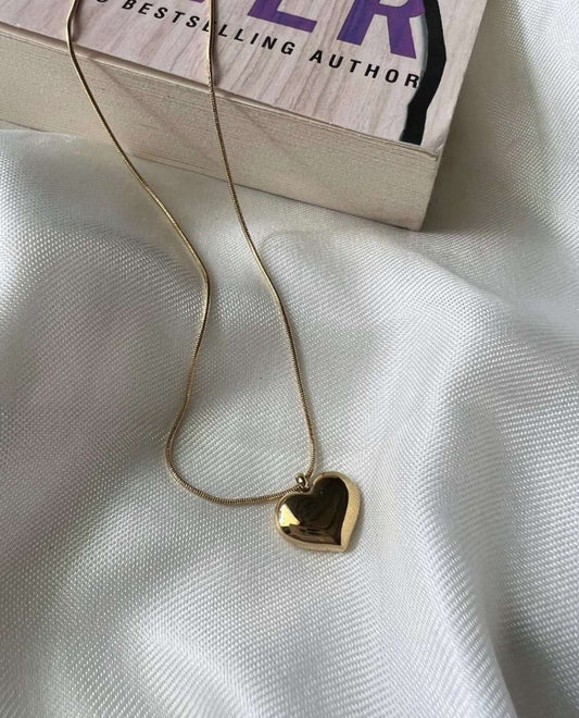 18k Heart chain